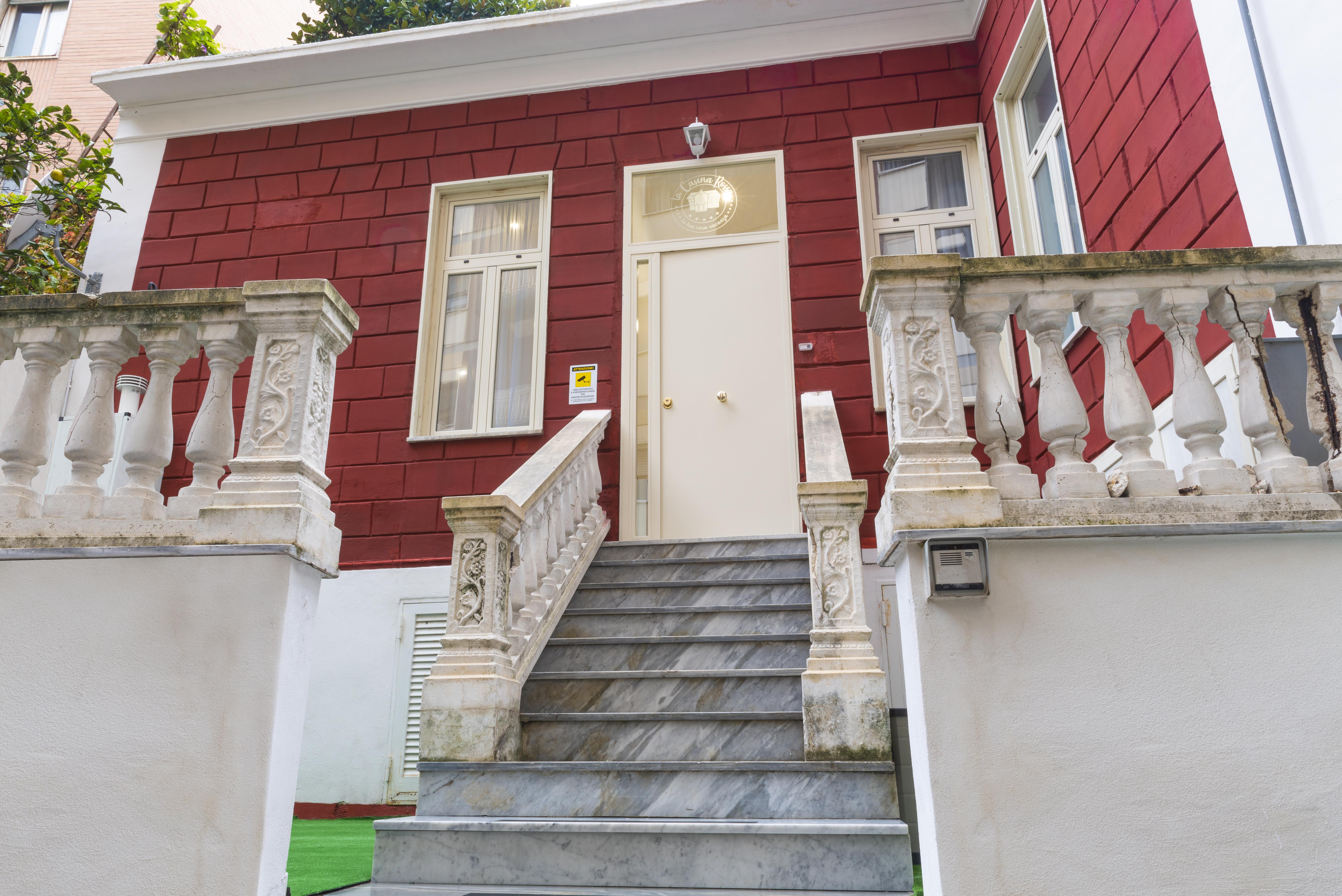 La Casina Rossa Villa Nápoly Kültér fotó