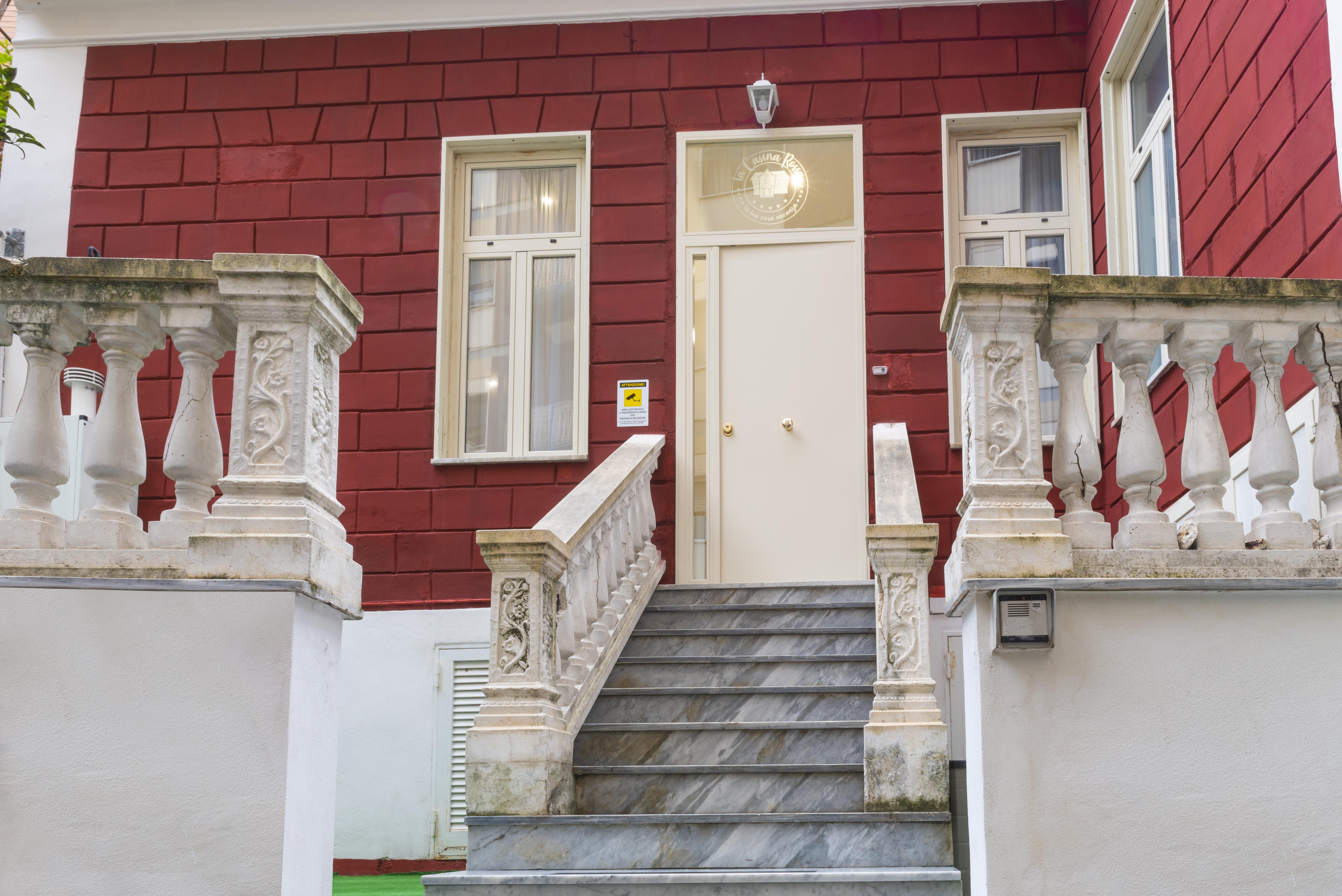La Casina Rossa Villa Nápoly Kültér fotó
